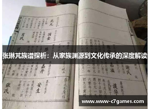 张琳芃族谱探析:从家族渊源到文化传承的深度解读 张琳芃族谱探析:从家族渊源到文化传承的深度解读
